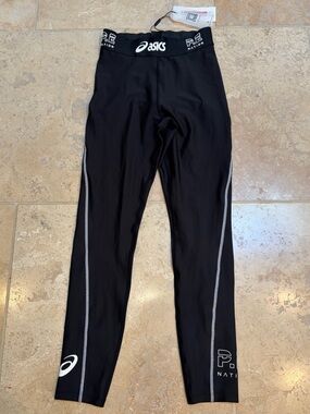 P.E Nation Women's Asics Sequence Black 
Legging- NWT